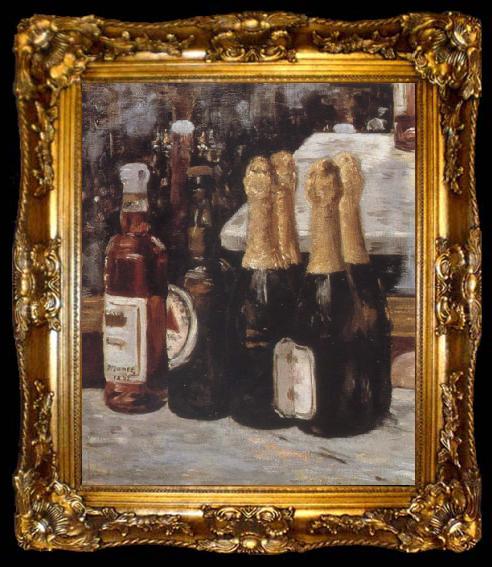 framed  Edouard Manet Bar in the foil Bergere, ta009-2